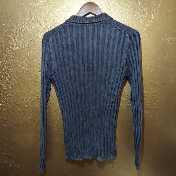 INC International Concepts Pre-Faded Sweater - Picture 2 of 3